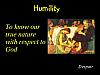 Truth of man's nature before God